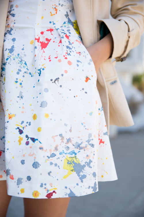 Paint Splatter Dress