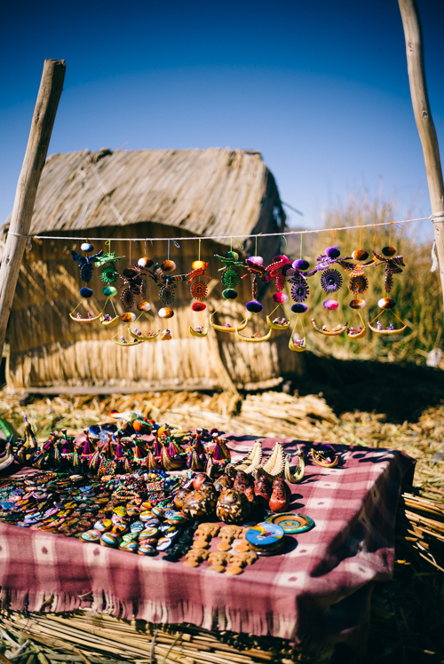 Uros Island Lake Titicaca villagers things to buy