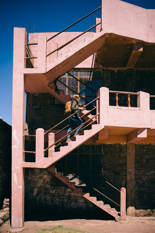 Taquile Island Lake Titicaca Peru