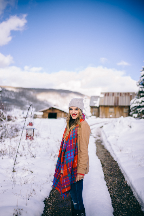 Gal Meets Glam Snow Plaid Old Navy