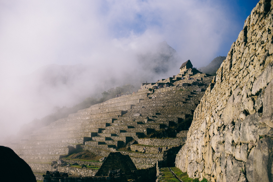 Machu Picchu Morning Fog