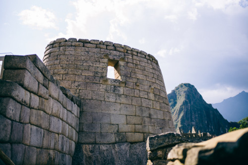 Machu Picchu Peru Sun Temple