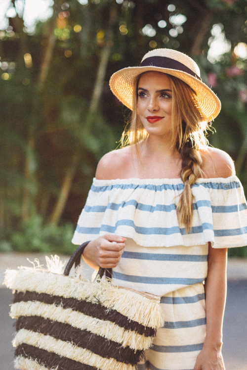 Mara Hoffman Striped Outfit
