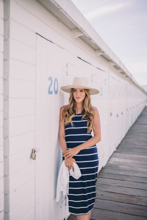 Gal Meets Glam Old Navy Summer Striped Dress