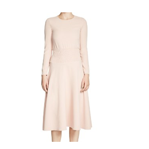 Maje Pink Dress - Julia Berolzheimer