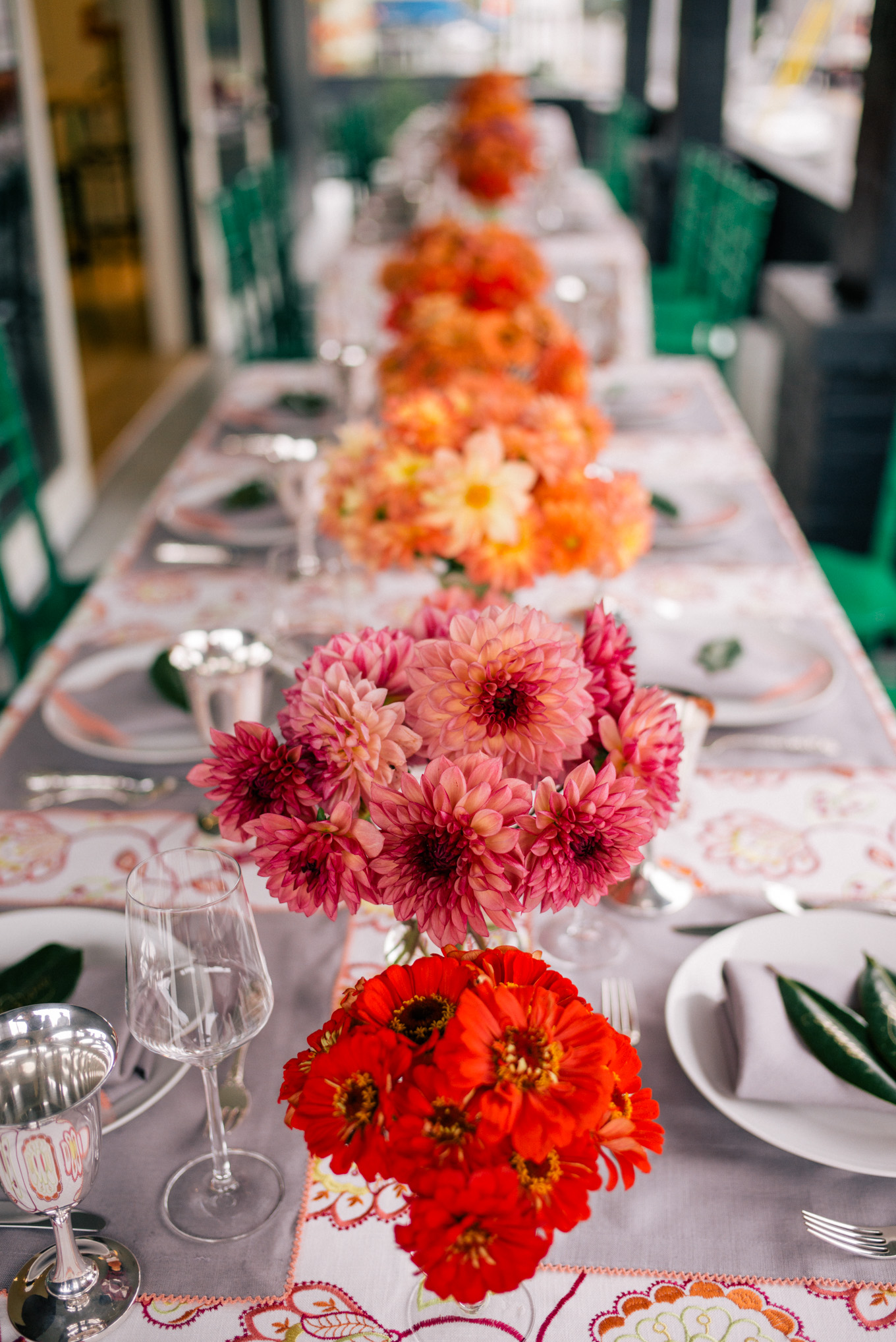 Gorgeous Floral Table setting