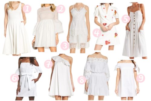 9 Little White Dresses Under $100