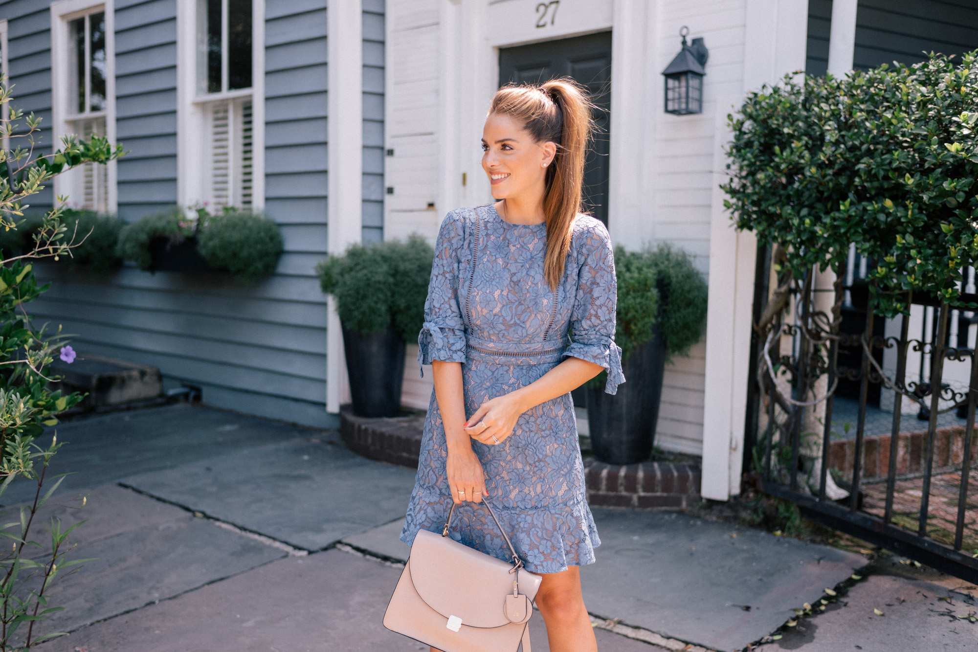 fall lace dress