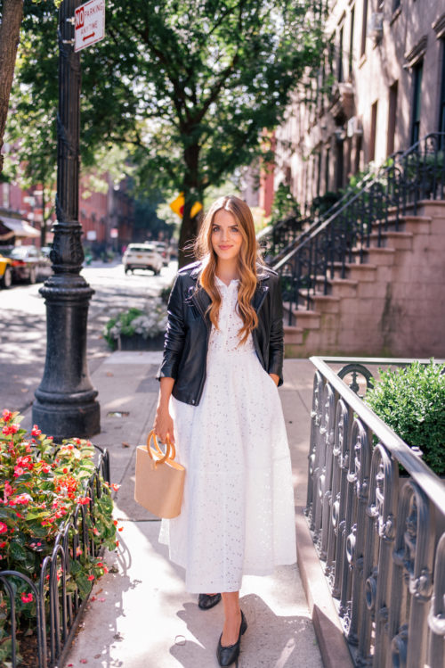 Wearing Summer Dresses Into Fall - Julia Berolzheimer