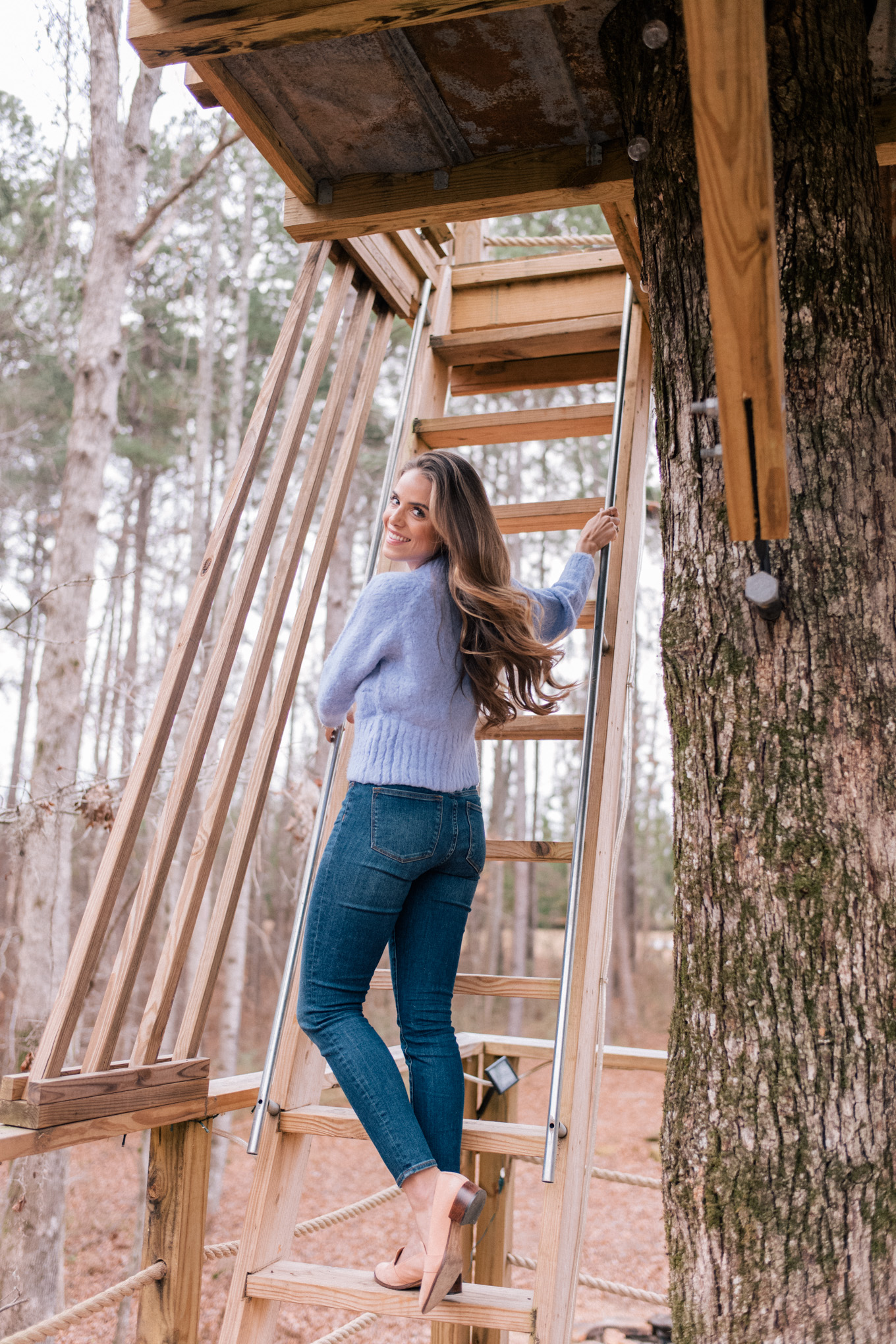 Climbing In A Treehouse