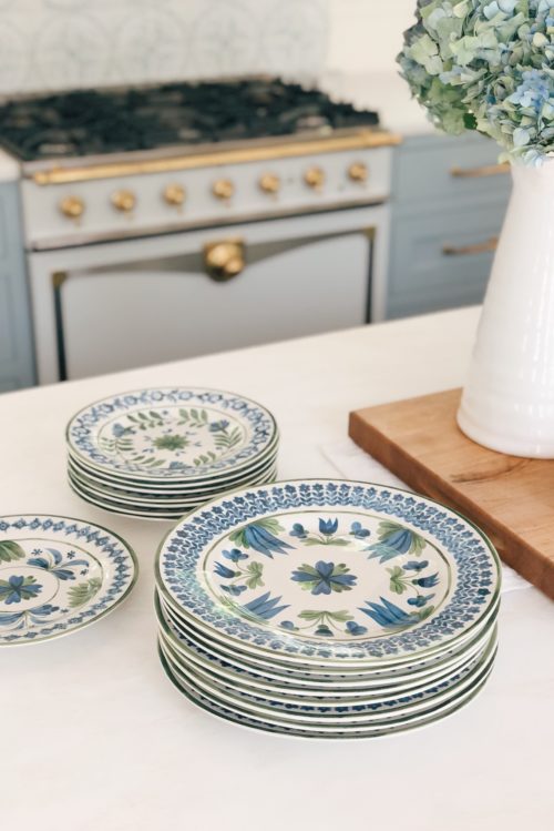 Williams Sonoma Aerin Blue Plates