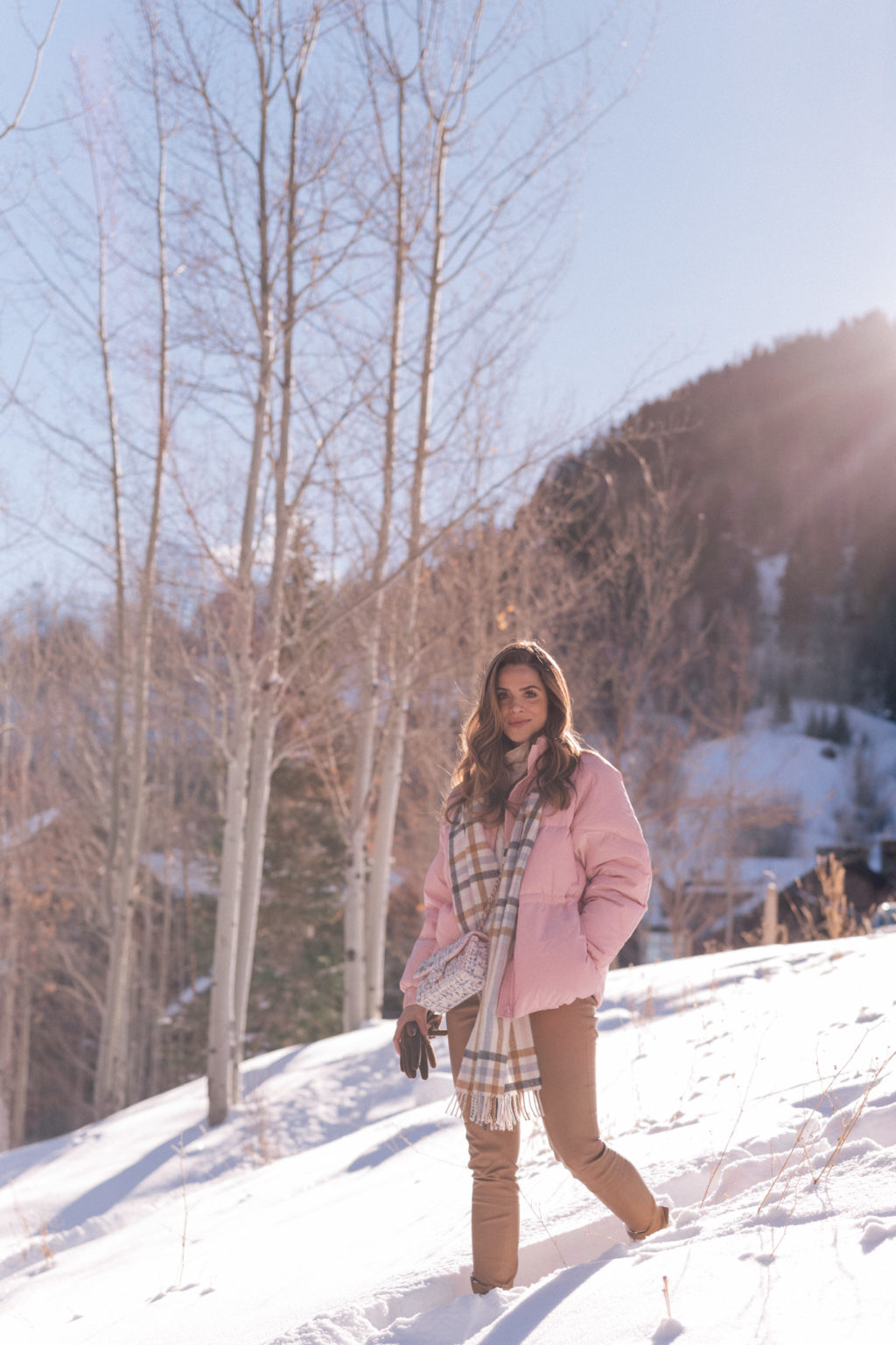A Pop Of Pink In The Winter Julia Berolzheimer