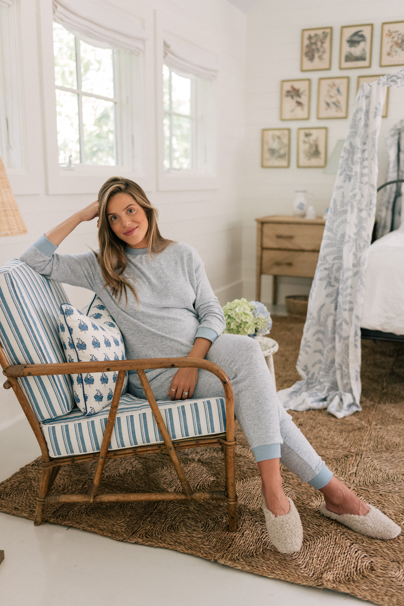 Getting Cozy At Home In These Loungewear Pieces - Julia Berolzheimer