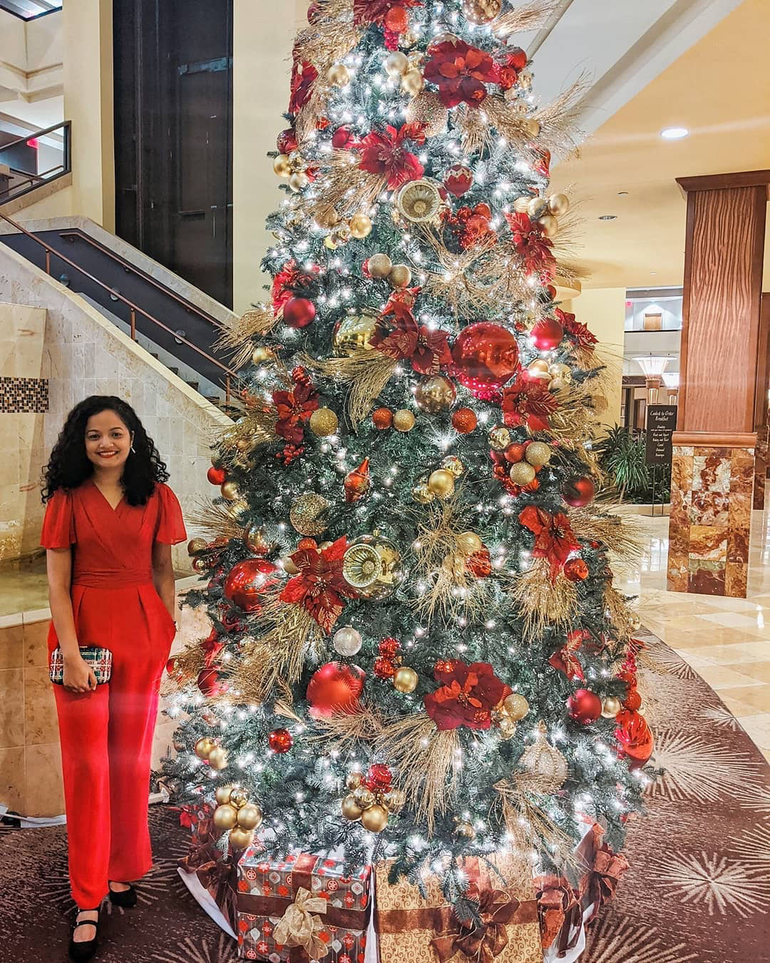 december holiday jumpsuit