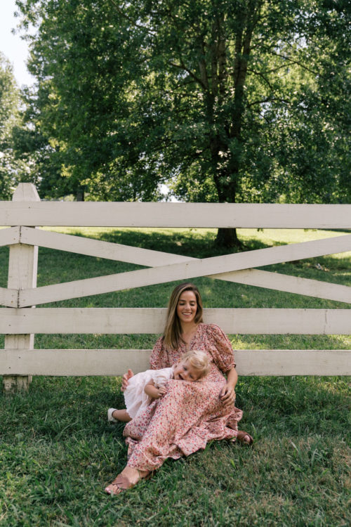long floral dress