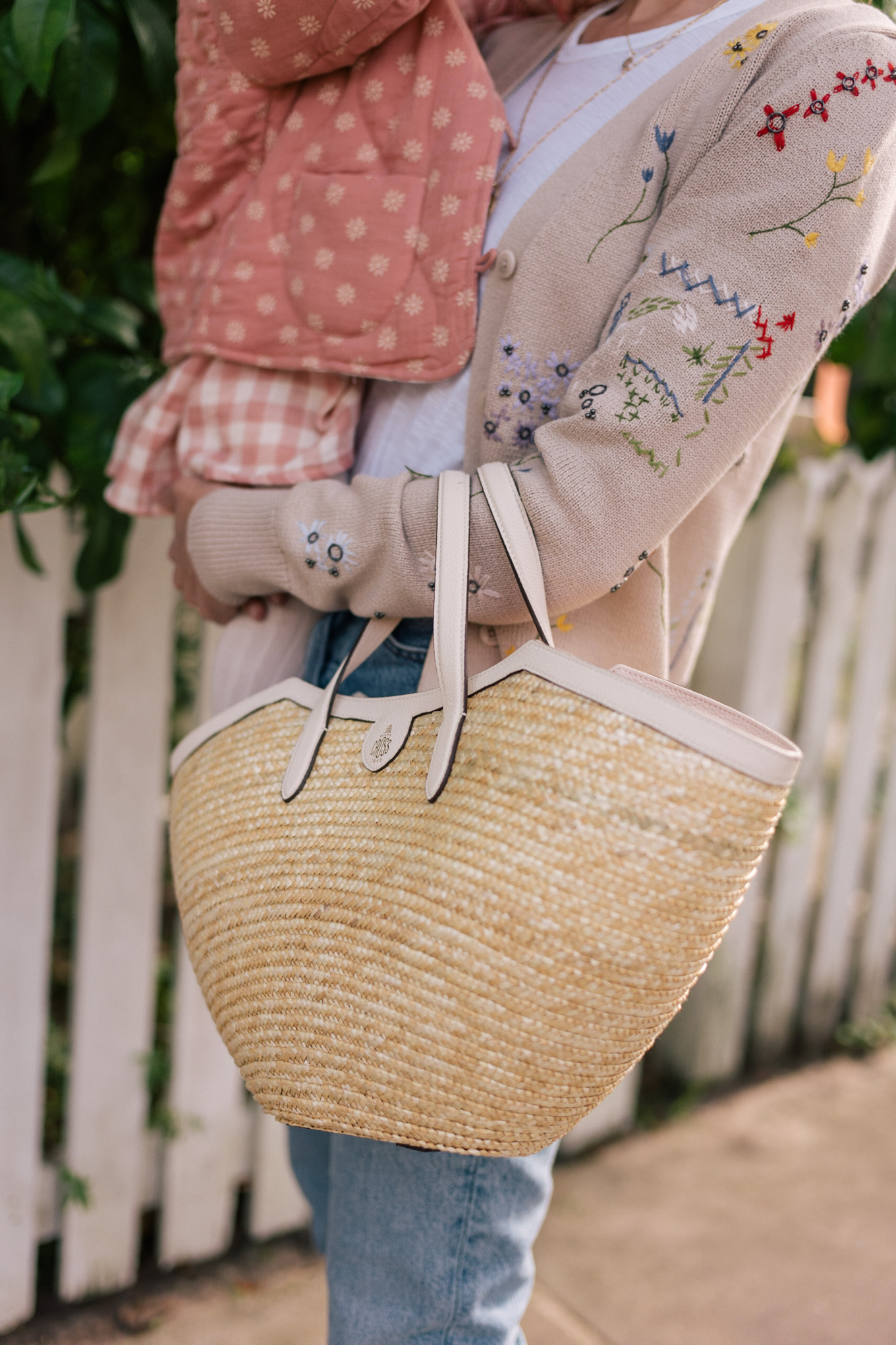 casual spring straw bag