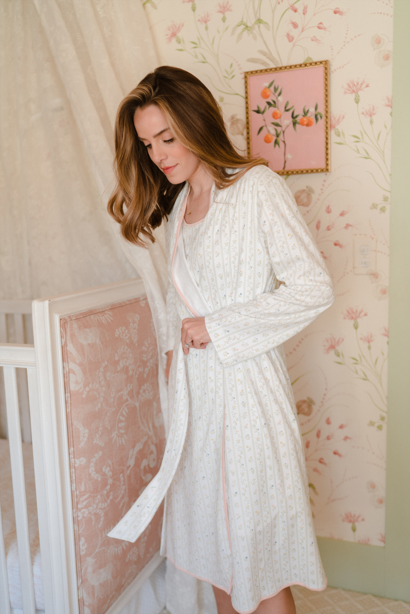 pastel feminine pajamas sleepwear