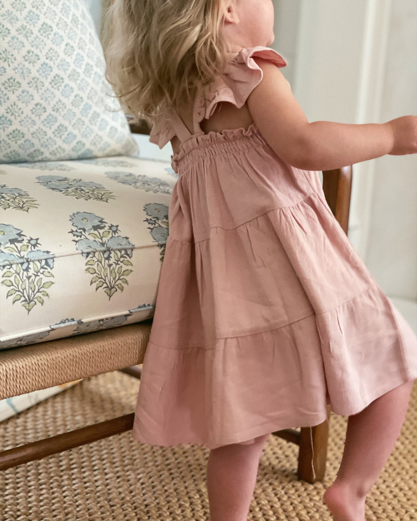 little girl toddler pink dress