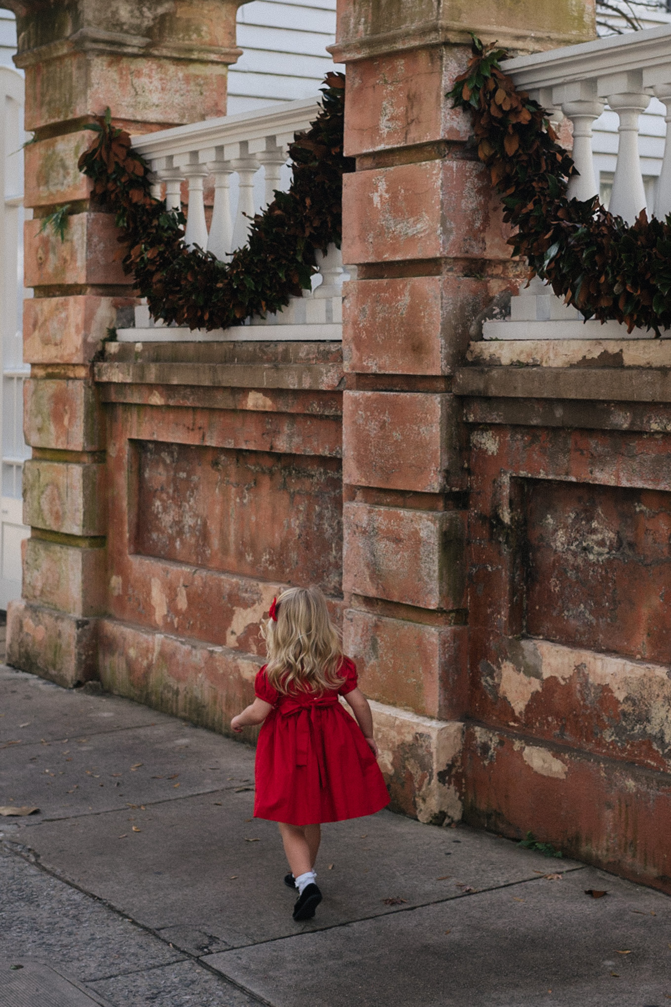 littles red holiday dress
