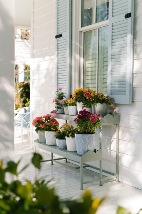 blue green white home goods pottery barn