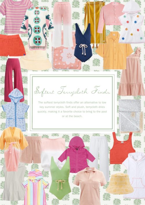 terrycloth pieces