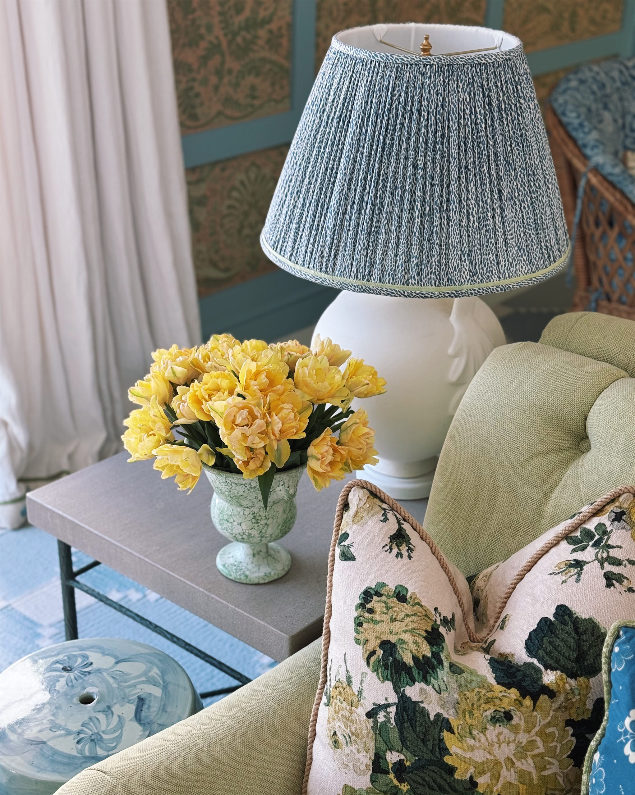colorful vases